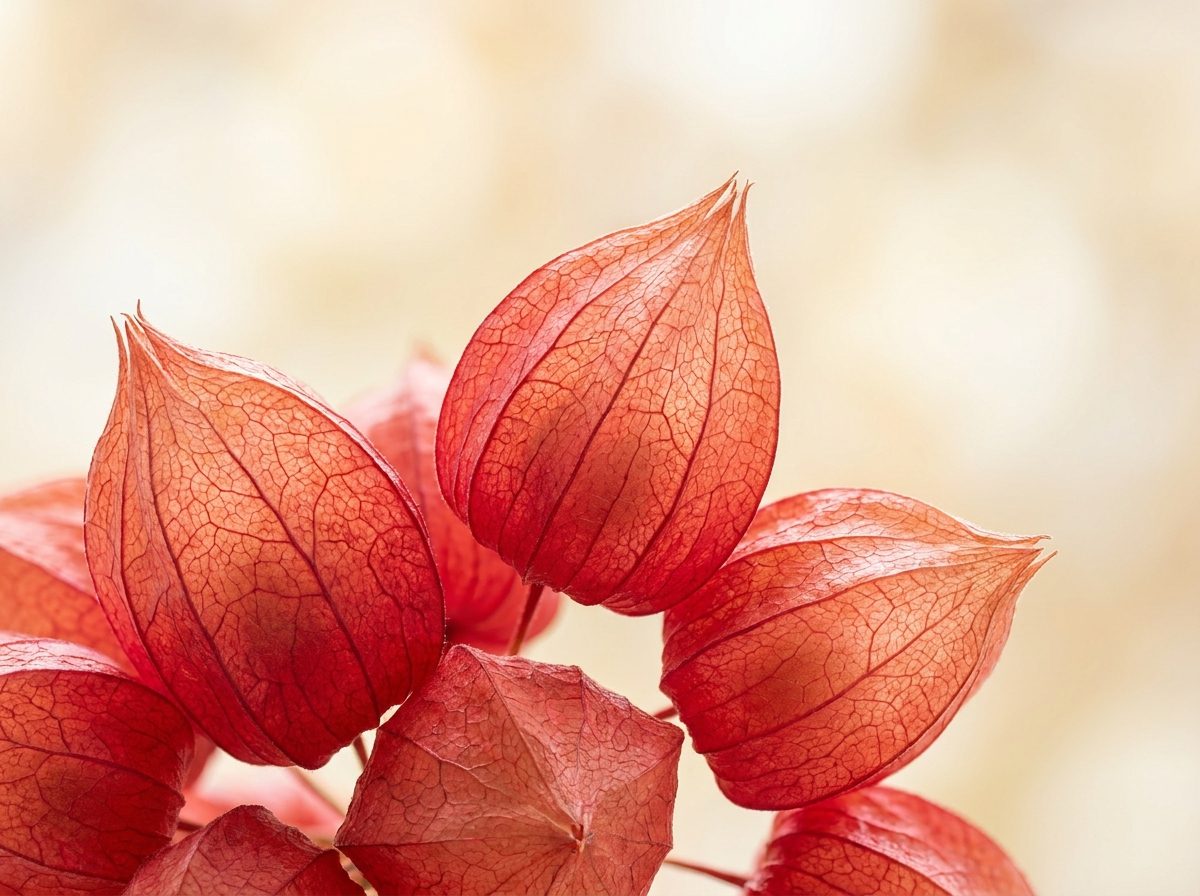 Lanternes chinoises, fruits du Nymania capensis